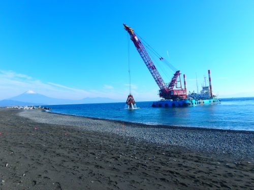 浚渫状況(12月4日撮影