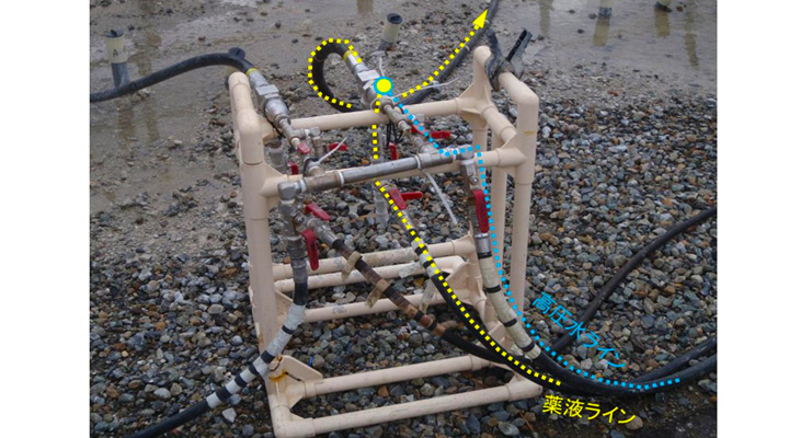 パッカー操作台