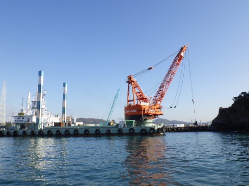 消波ブロック撤去-1