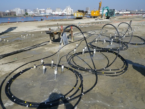 注入ホース建込み前