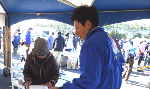 鹿島灘はまぐり祭り参加