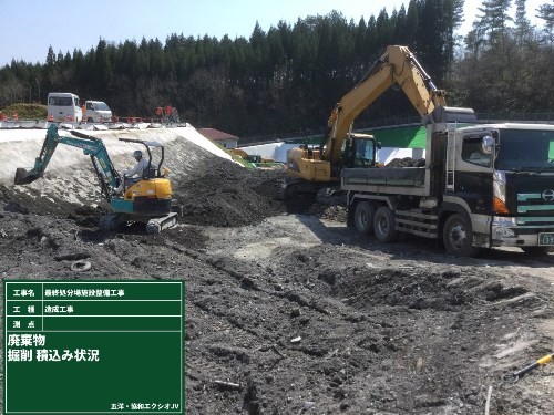 廃棄物積込み・運搬状況②