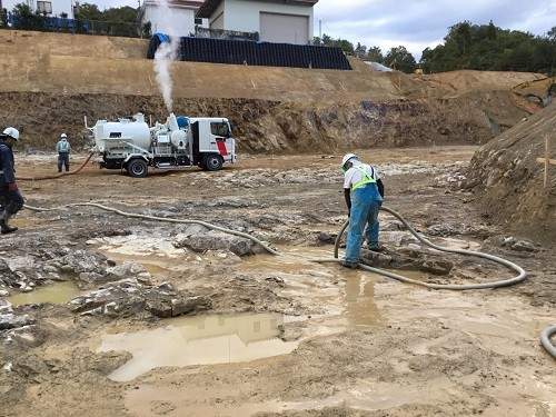 写真-4　底部整形状況